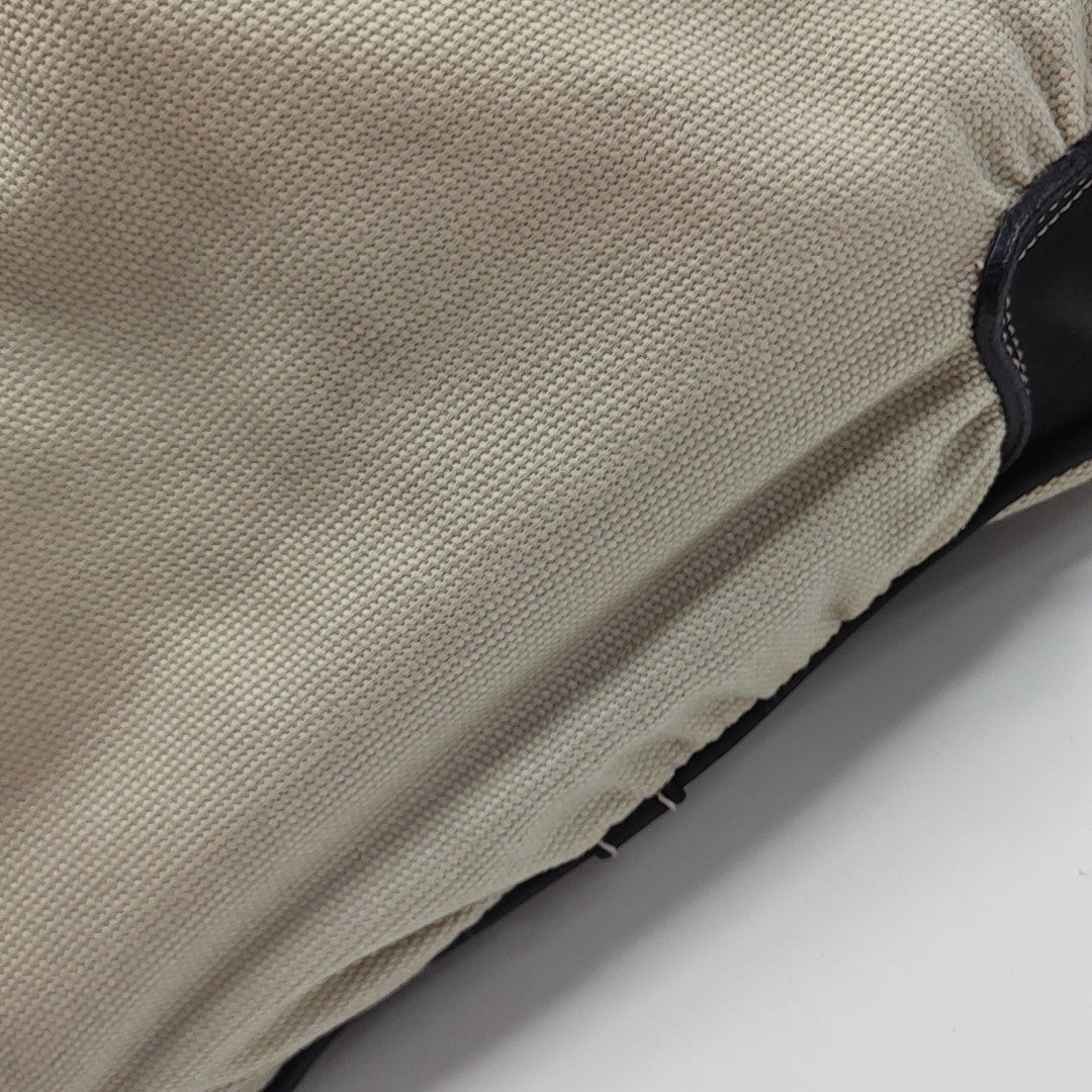 Canvas Shoulder Bag Beige