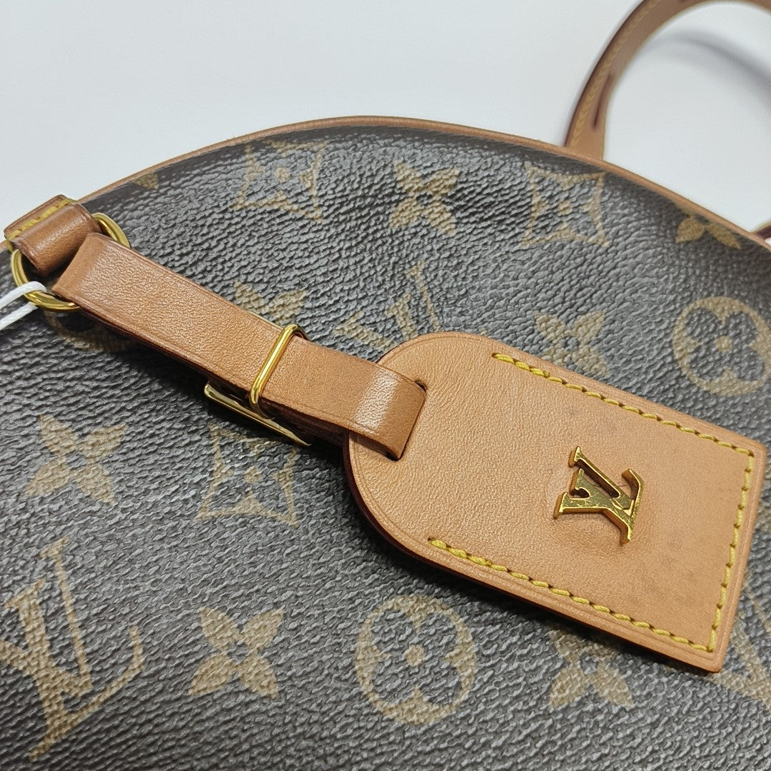 BOITE CHAPEAU MM Monogram Coated Canvas Brown