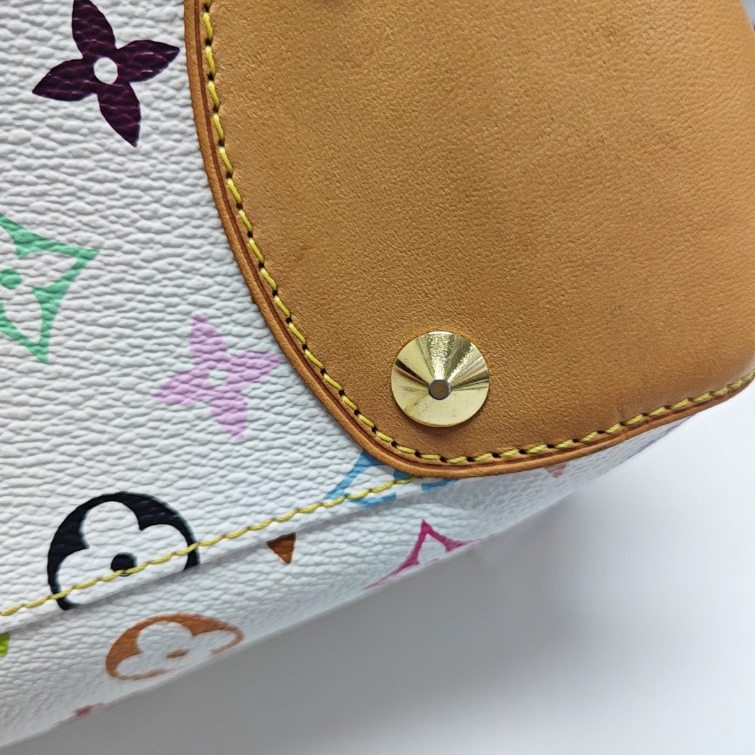 LV × TM JUDY PM Monogram Coated Canvas White