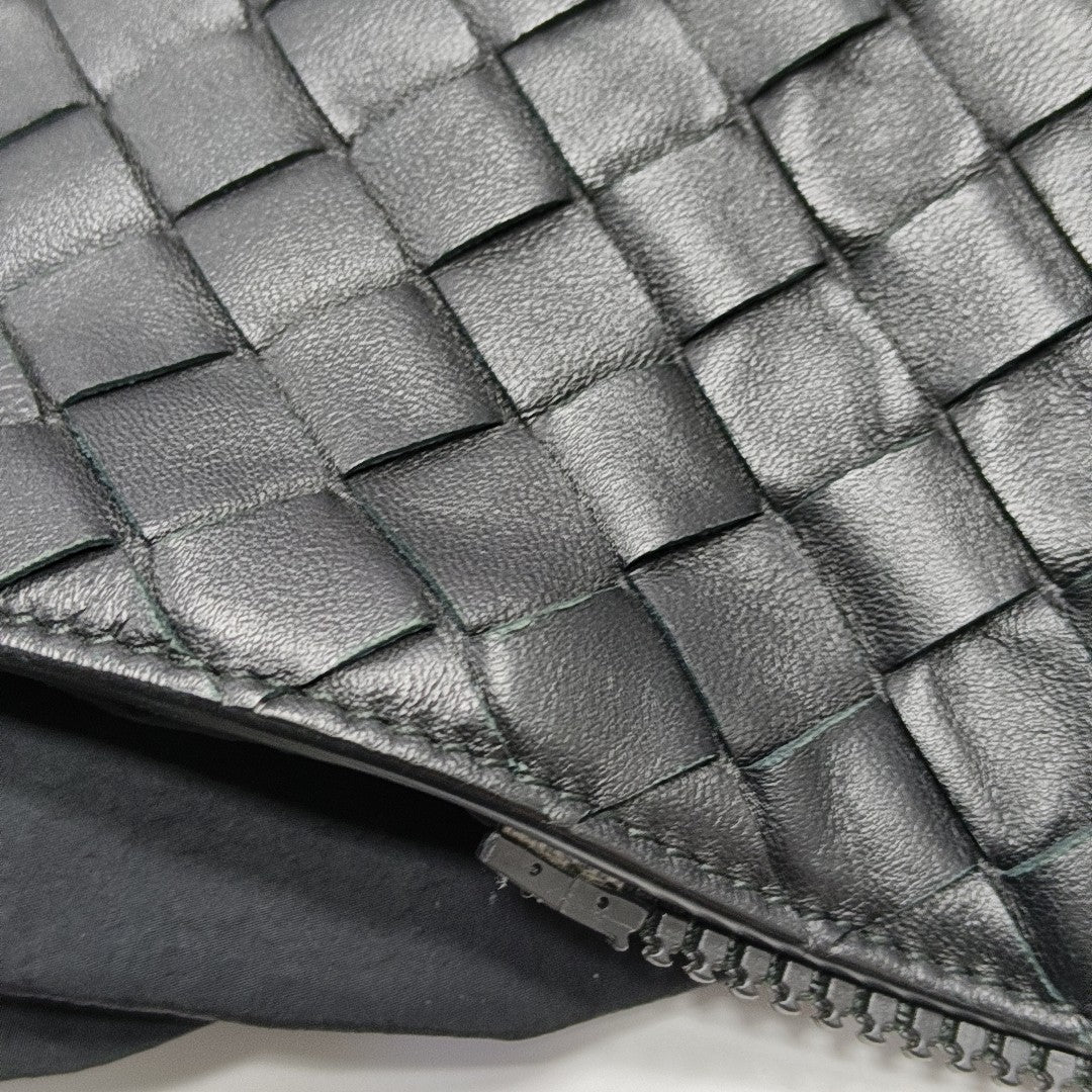 Lambskin Backpack Medium Black