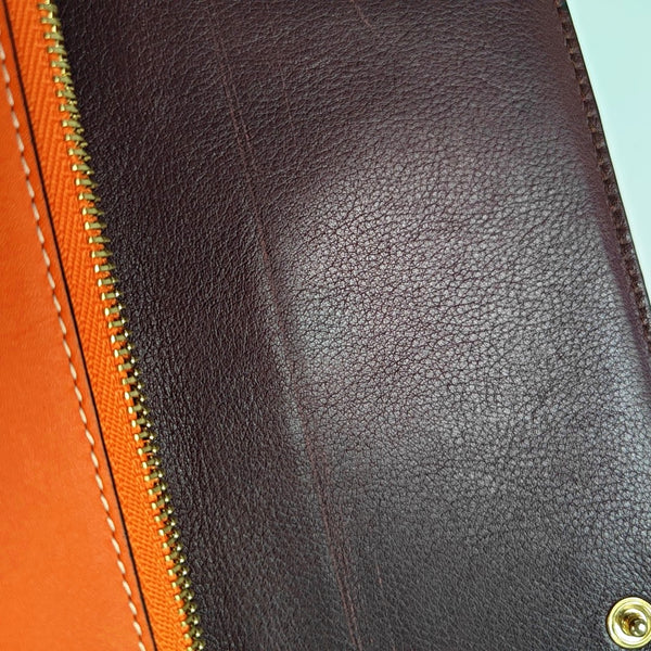 Authenticated pre-owned  Gate Calfskin Orange - Shoulder Bag at Looply