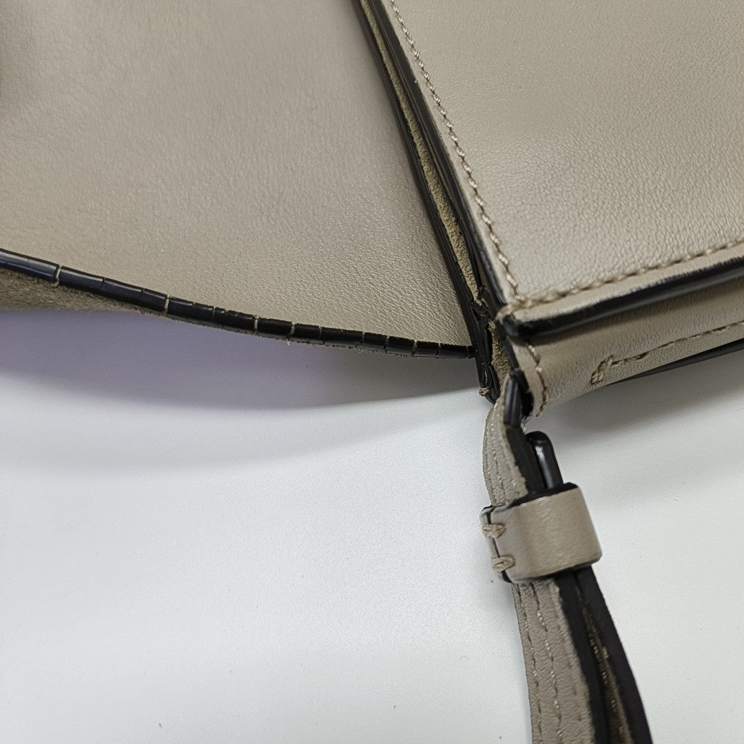 Faye Small Calfskin Gray