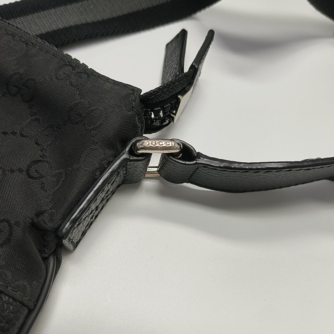 Nightcourrier Monogram Suede Black