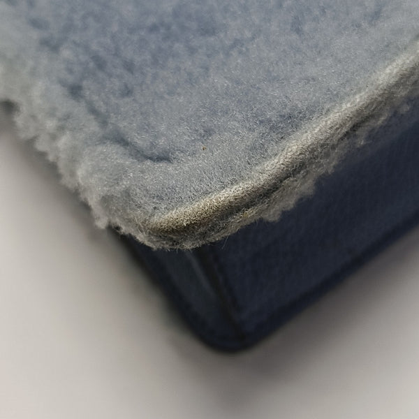 Fabric Shoulder Bag Blue