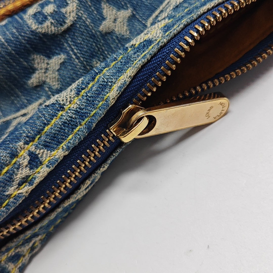 BAGGY GM Monogram Denim Blue