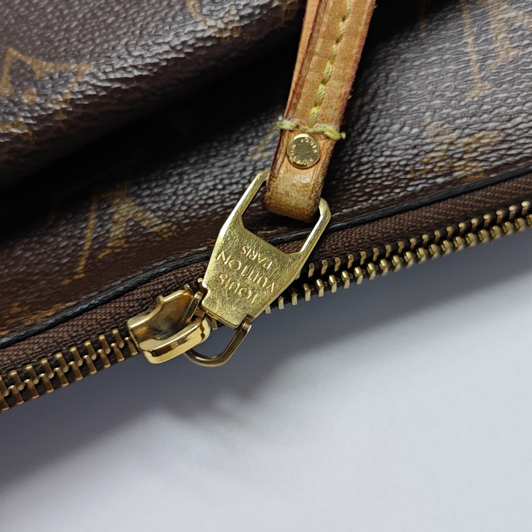 Monogram Coated Canvas Brown