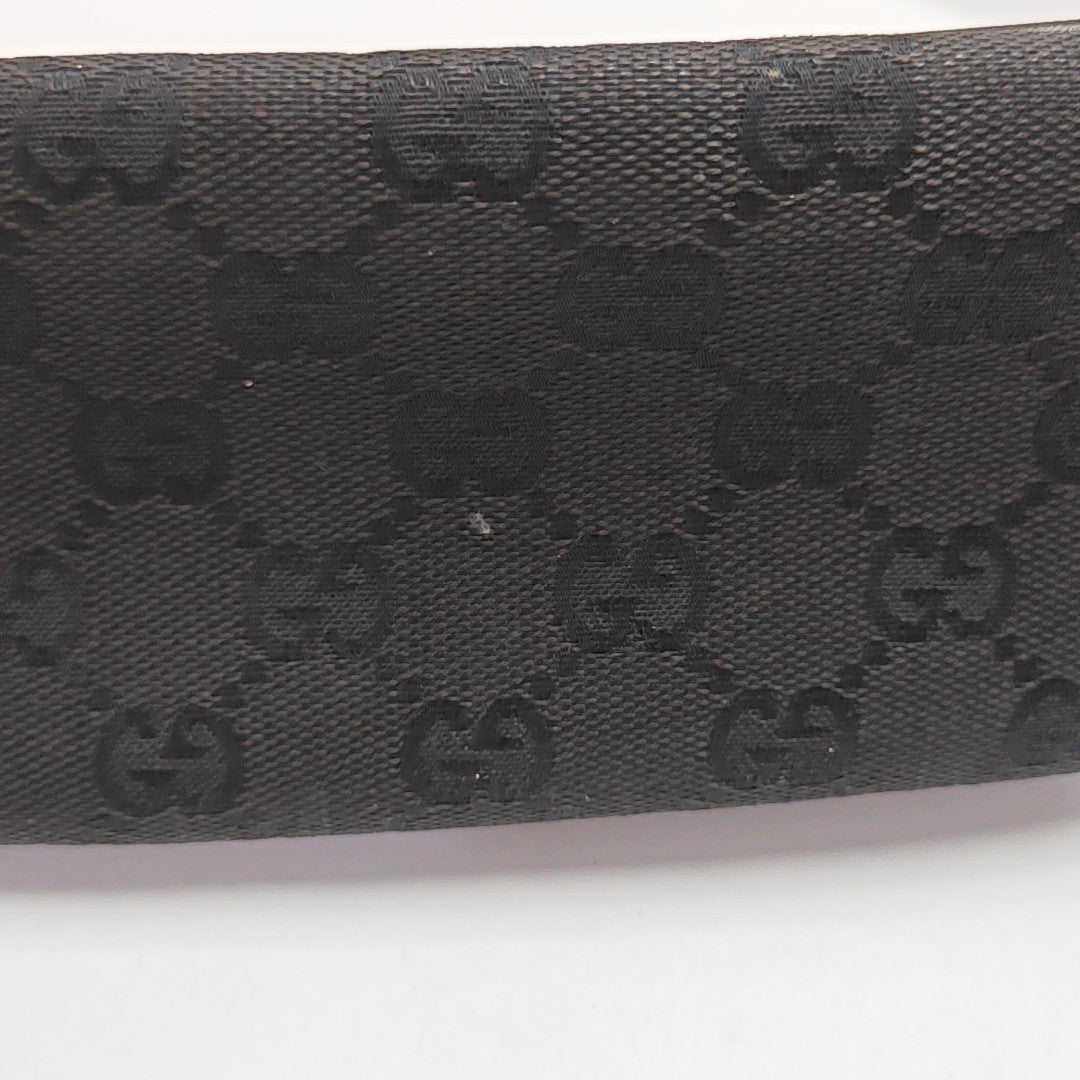 Boat Pochette Monogram Canvas Black
