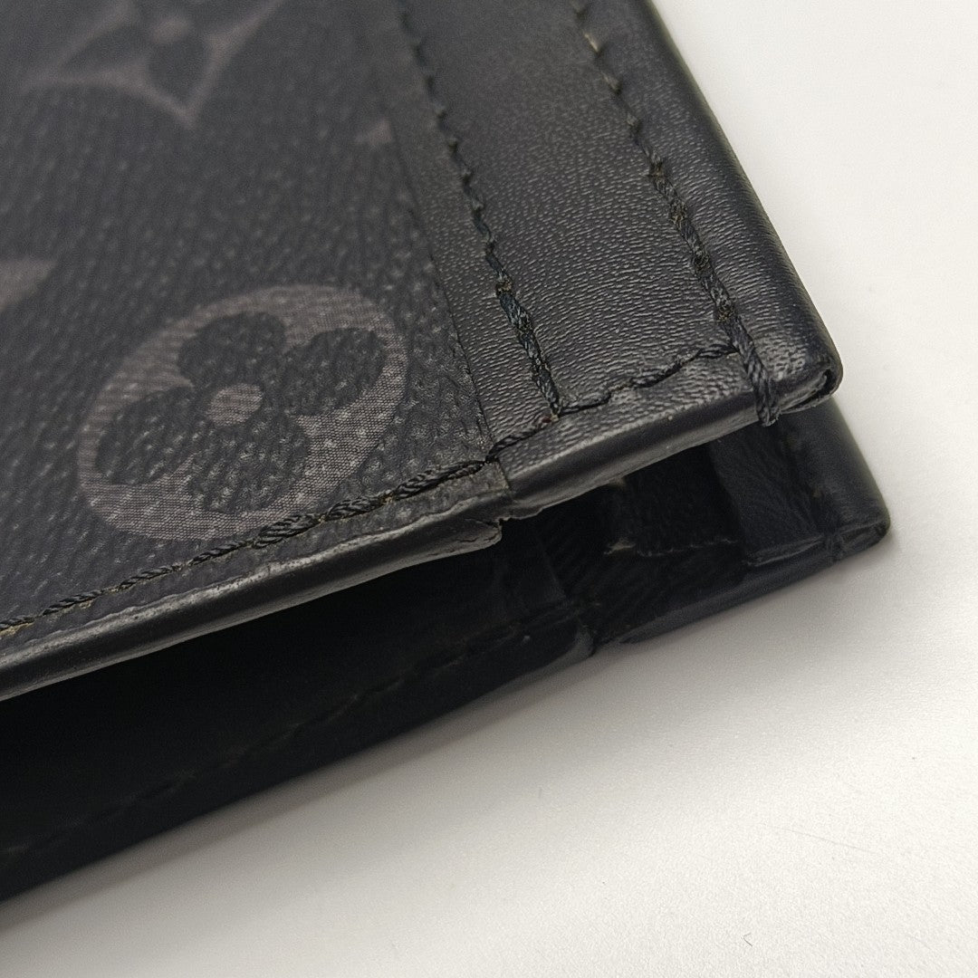 Pochette Voyag MM Monogram Coated Canvas Black