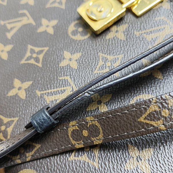 MARIGNAN Monogram Coated Canvas Brown