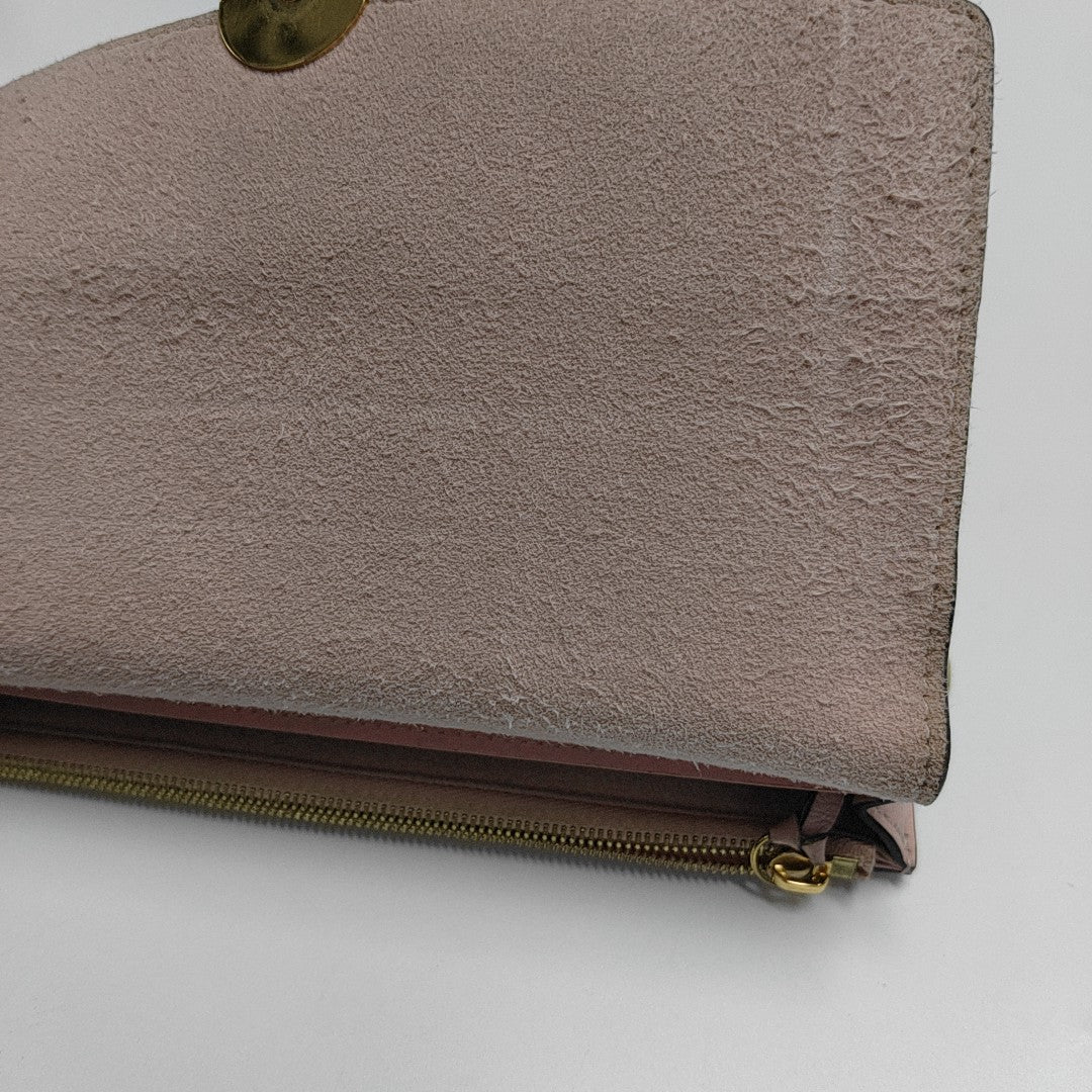 FLORE Monogram Coated Canvas Brown
