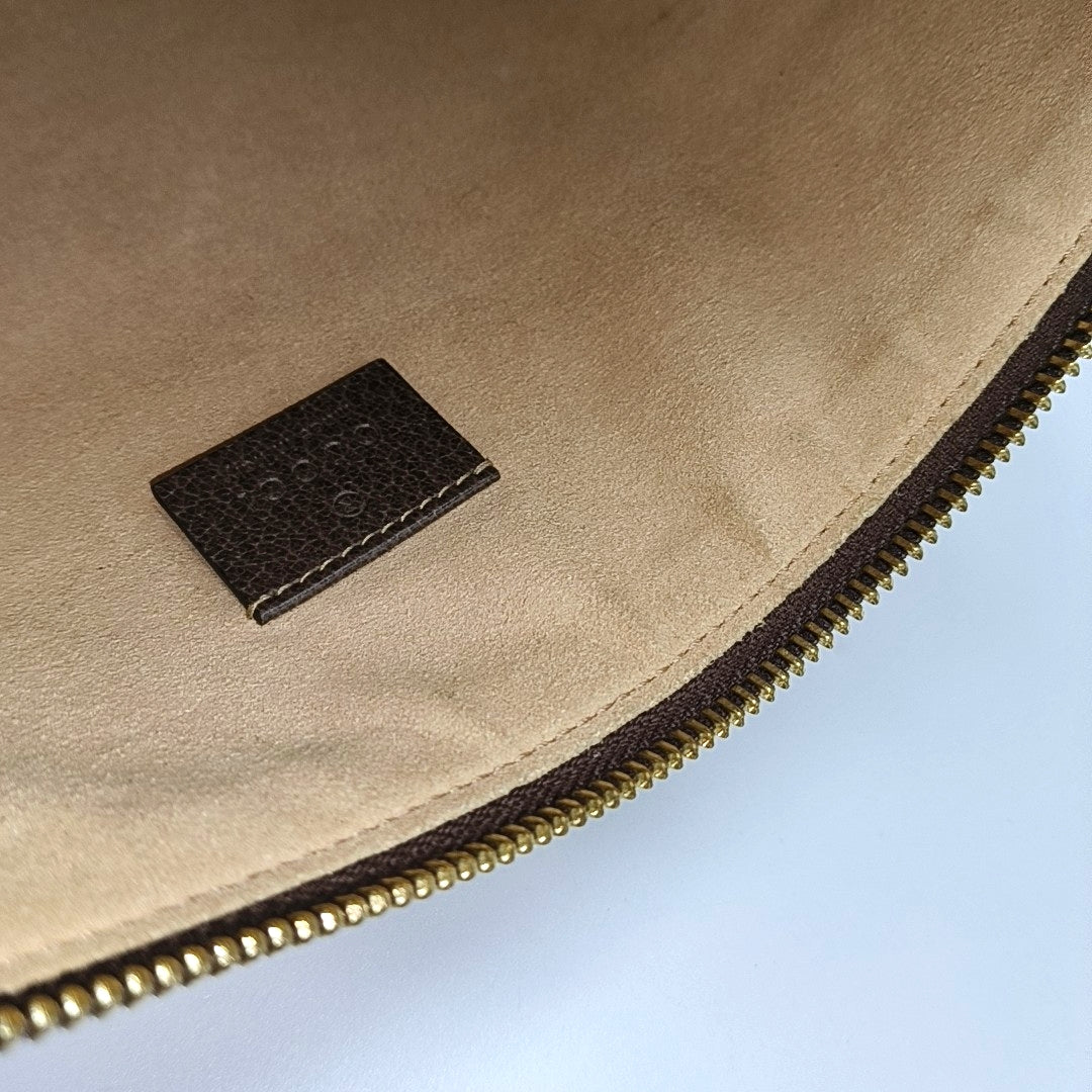 Authenticated pre-owned  Ophidia Monogram Coated Canvas Beige - Clutch at Looply