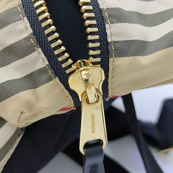 The Rucksack Medium Nylon Beige