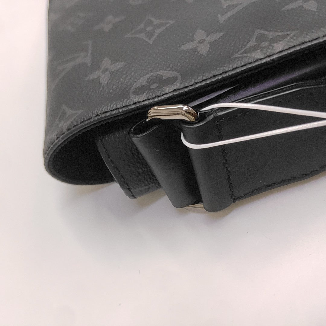 DISTRICT PM Monogram Coated Canvas Gray