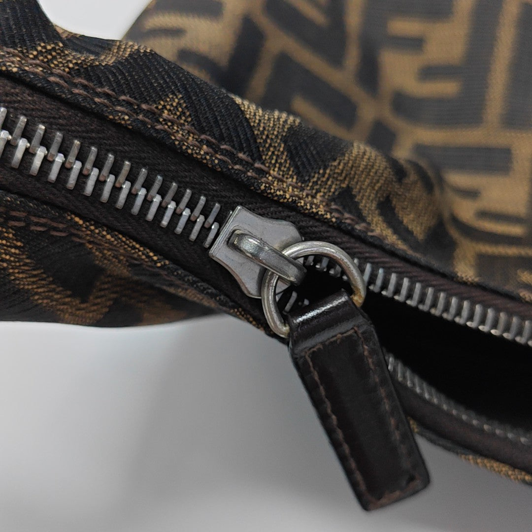 Canvas Shoulder Bag Brown