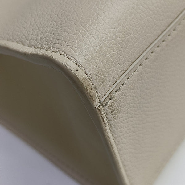 LOCK & GO Calfskin White
