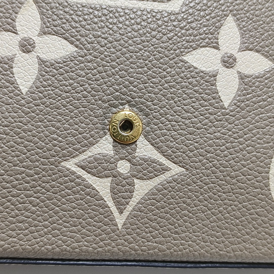 FÉLICIE Monogram Calfskin Gray