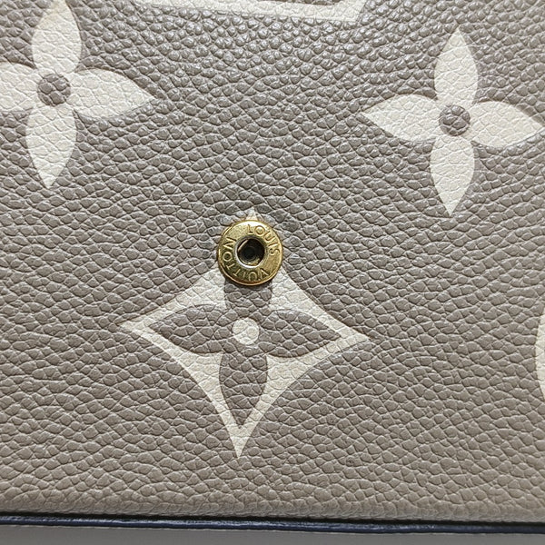 FÉLICIE Monogram Calfskin Gray