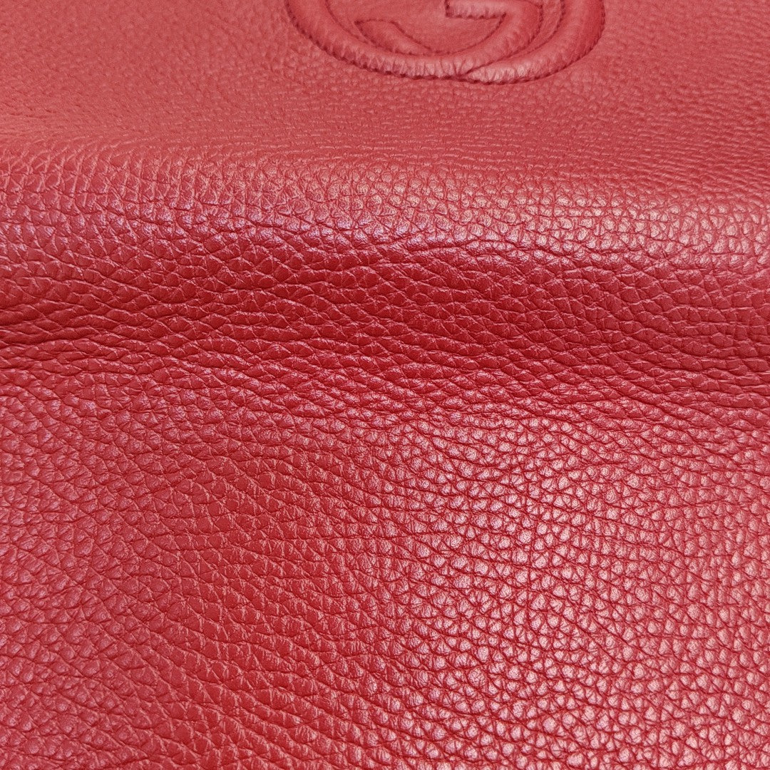 Soho Small Calfskin Red