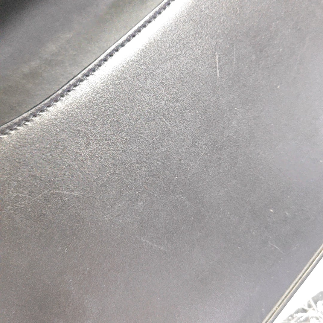 Calfskin Shoulder Bag Black