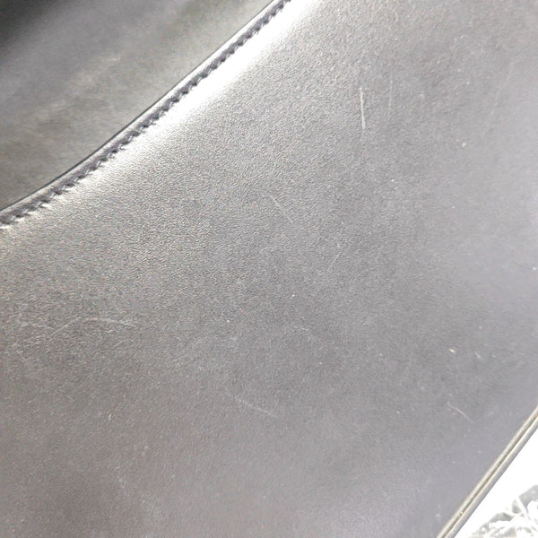 Calfskin Shoulder Bag Black