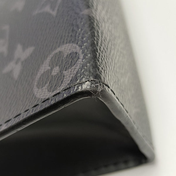 Pochette Voyag MM Monogram Coated Canvas Black
