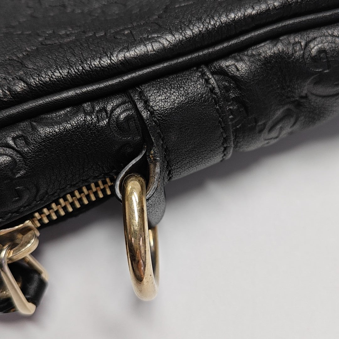 Duffle Monogram Calfskin Black