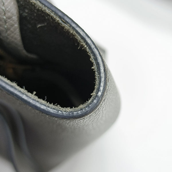 BELT Micro Calfskin Gray