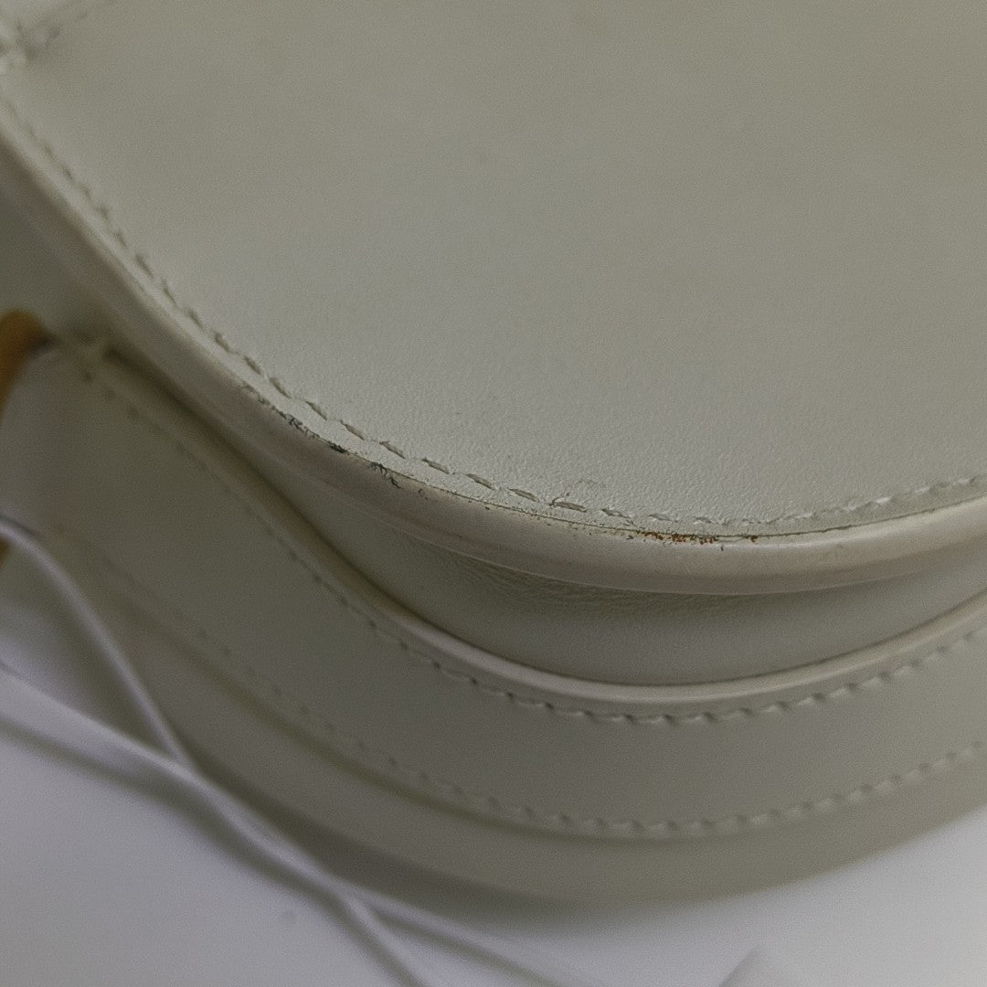 Bobby Medium Calfskin White