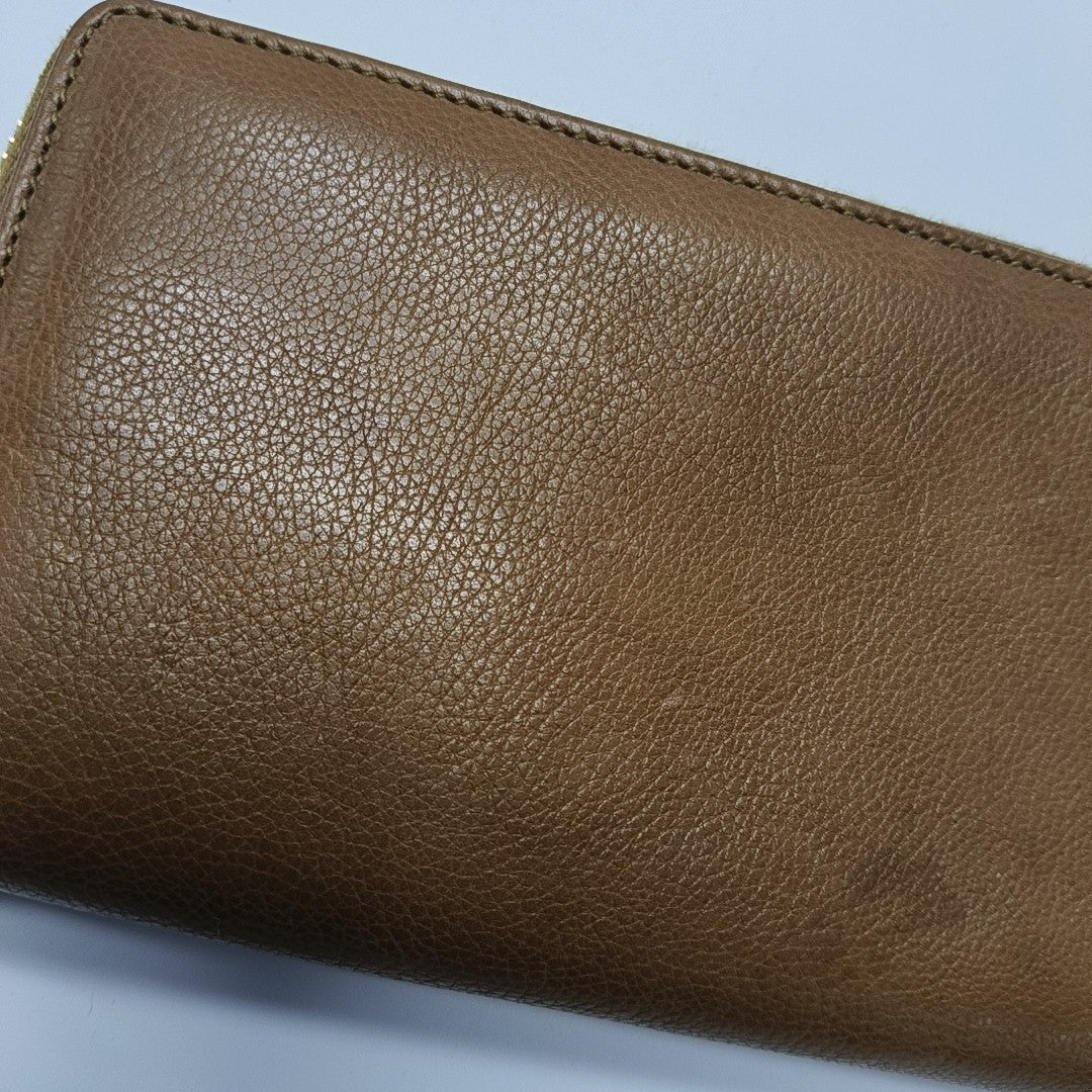 Calfskin Wallet Brown