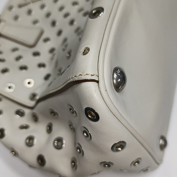 Calfskin Tote Bag White
