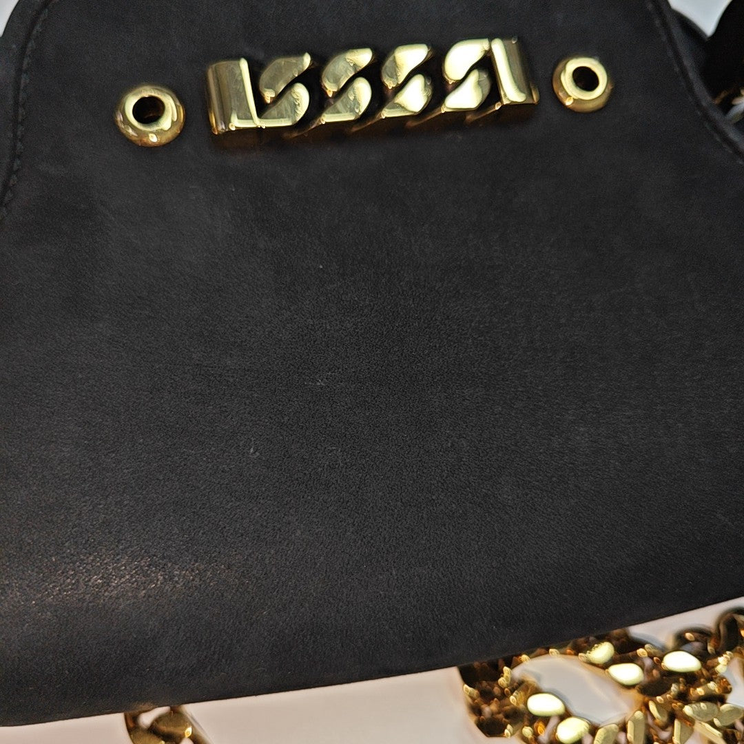 Nubuck Tigrette Leather Black