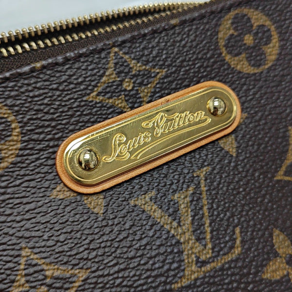 EVA Monogram Coated Canvas Brown