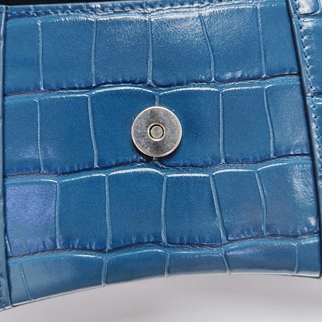 Hourglass XS Calfskin Blue