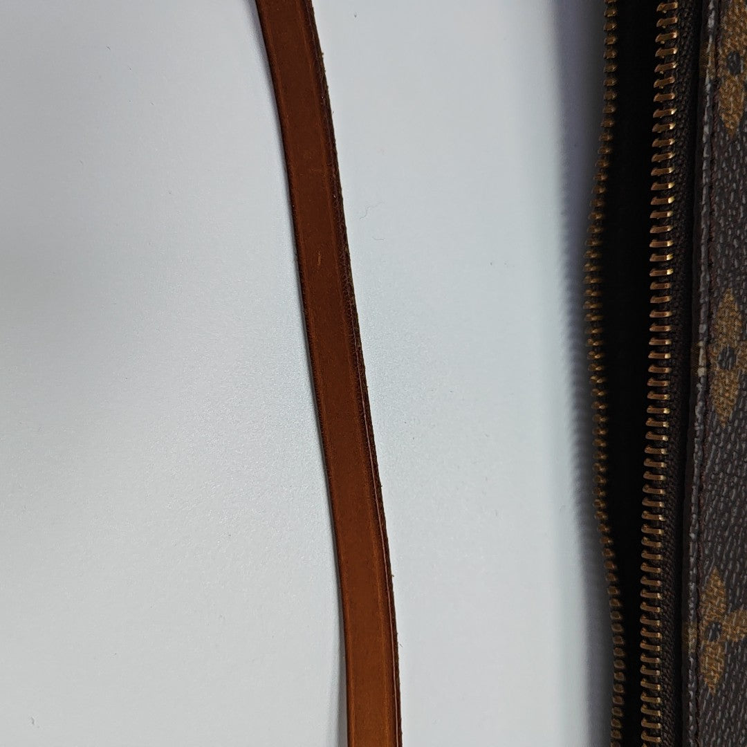 ACCESSOIRES Monogram Coated Canvas Brown