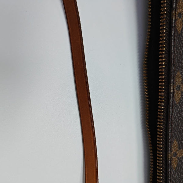 ACCESSOIRES Monogram Coated Canvas Brown