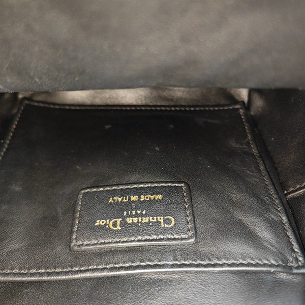 Cannage Lambskin Backpack Mini Black
