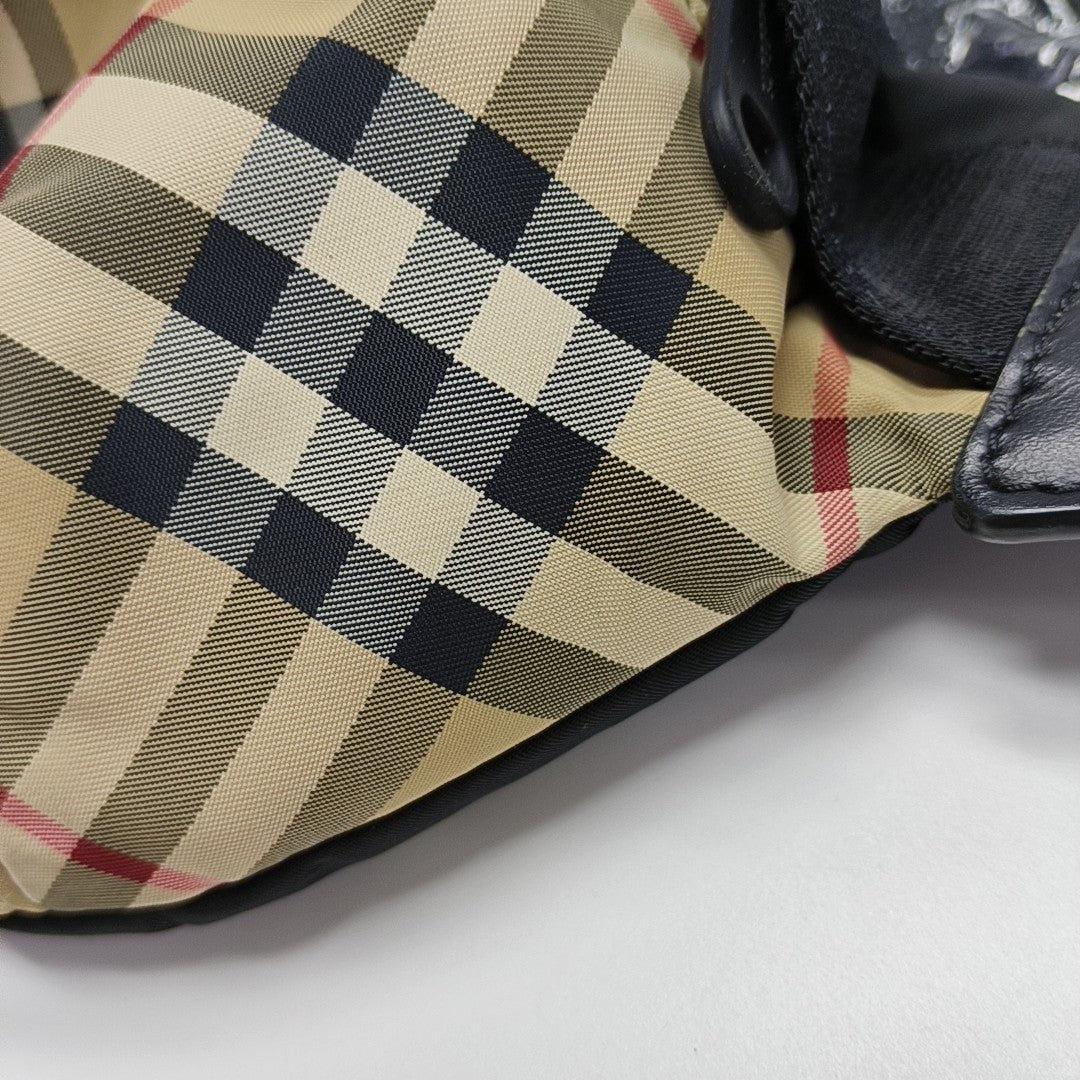Fabric Belt Bag Brown