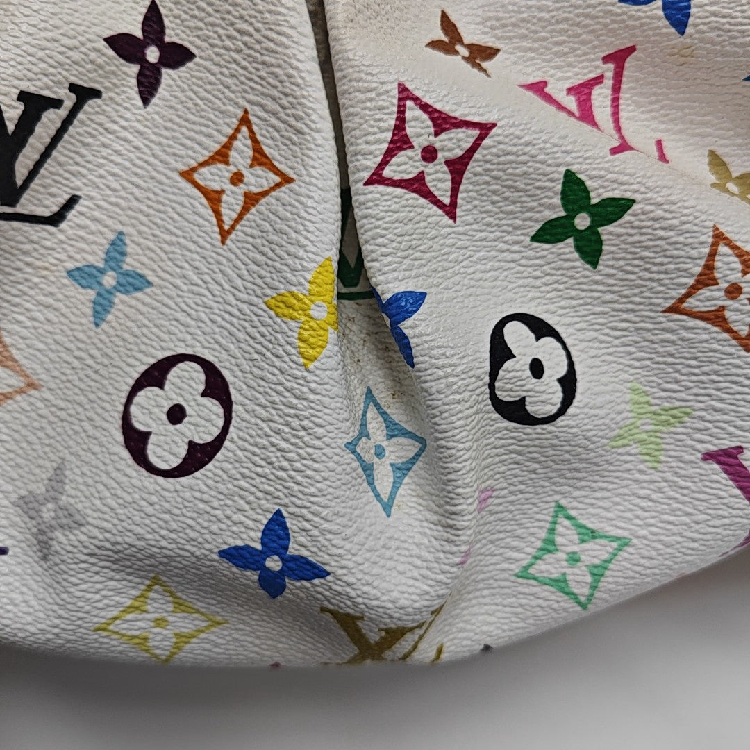 LV × TM JUDY MM Monogram Coated Canvas White