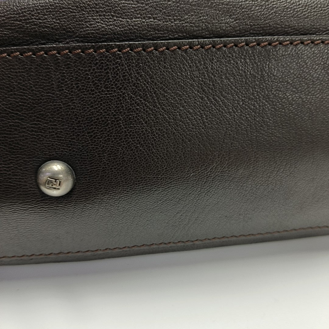Peekaboo Medium Calfskin Brown
