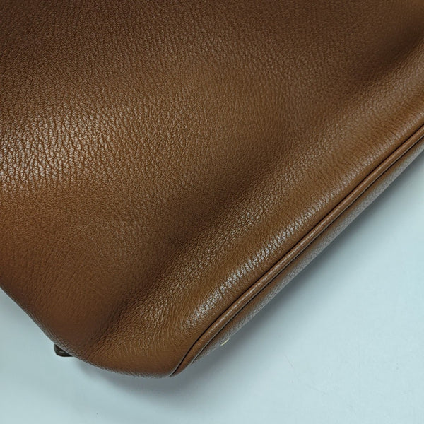 Calfskin Tote Bag Brown
