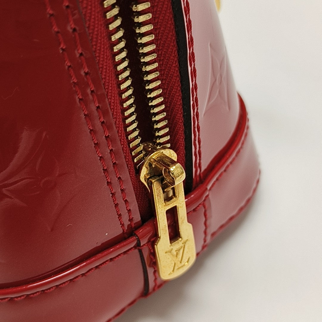 ALMA BB Patent Leather Red