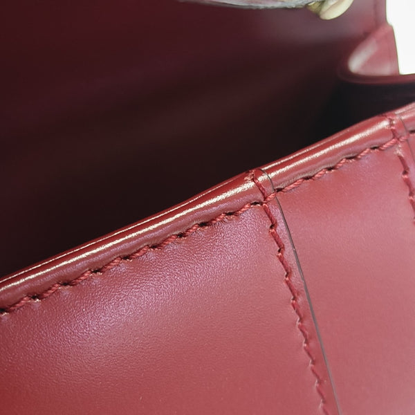 SERPENTI FOREVER Small Calfskin Red