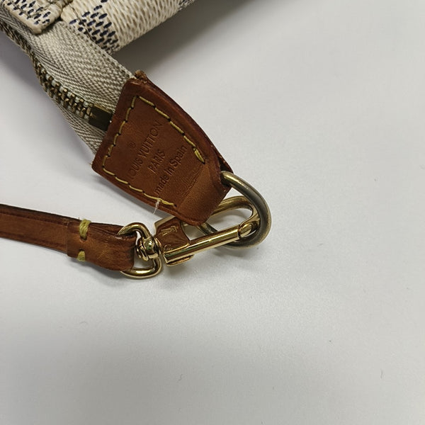 ACCESSOIRES GM Damier Azur Coated Canvas White