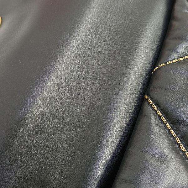 Quilted Lambskin Small Black