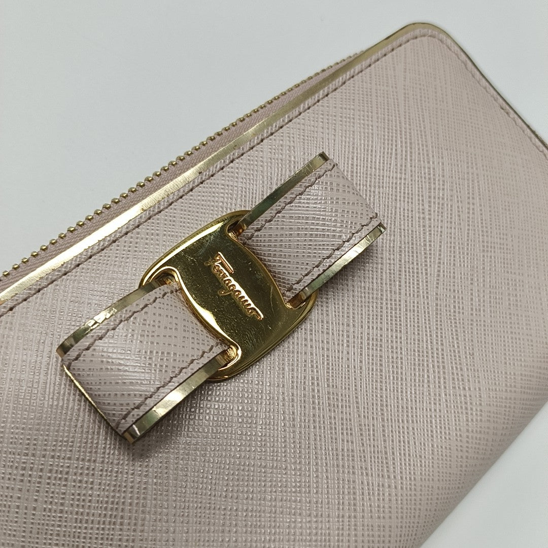 Vara Calfskin Pink Wallet
