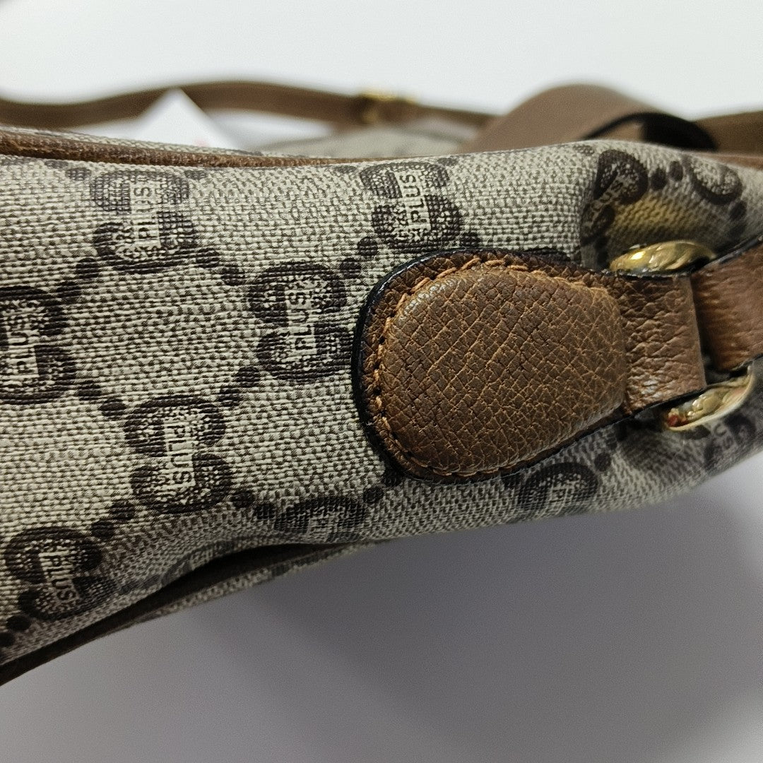 Monogram Coated Canvas Beige