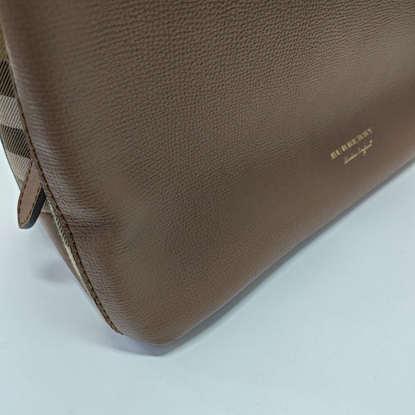 Camberley Derby Large Calfskin Brown