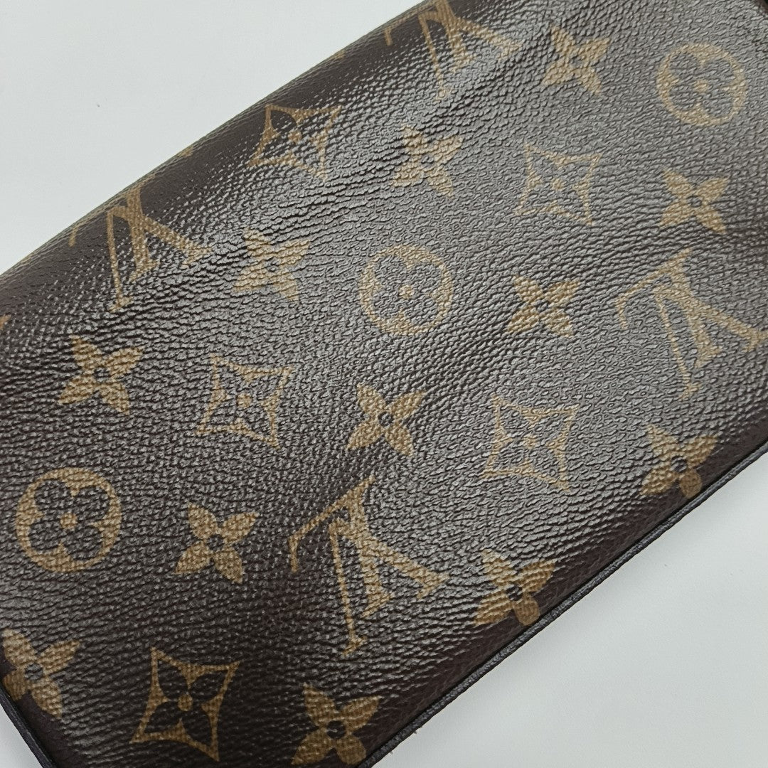 FÉLICIE Monogram Coated Canvas Brown