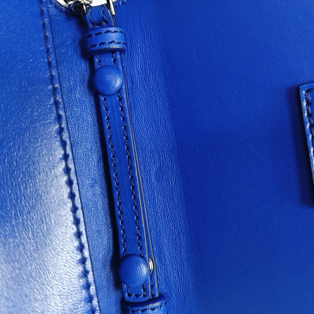 Leather Blue