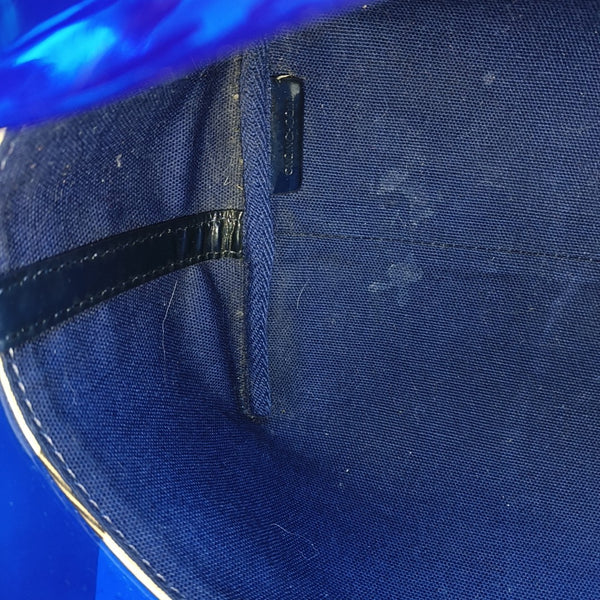 Plastic Shoulder Bag Blue